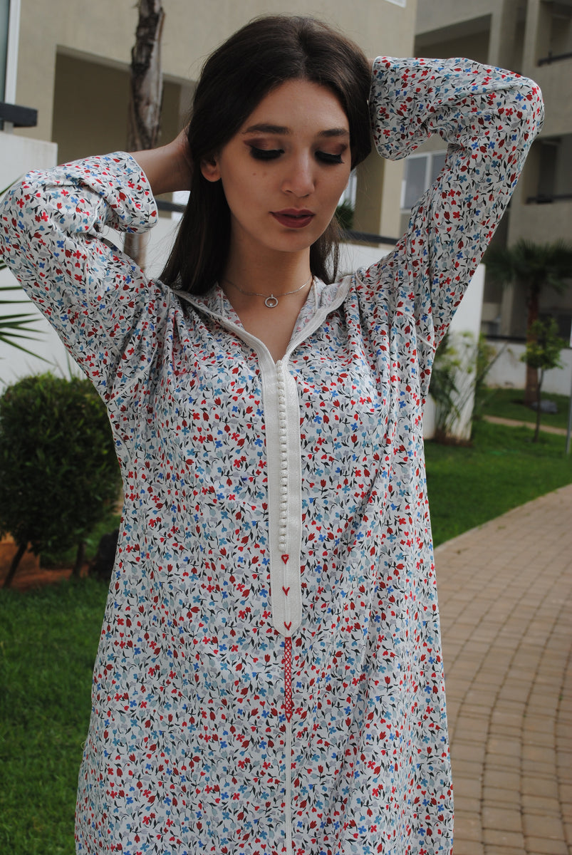 Djellaba en tissu en lainage - Main Image